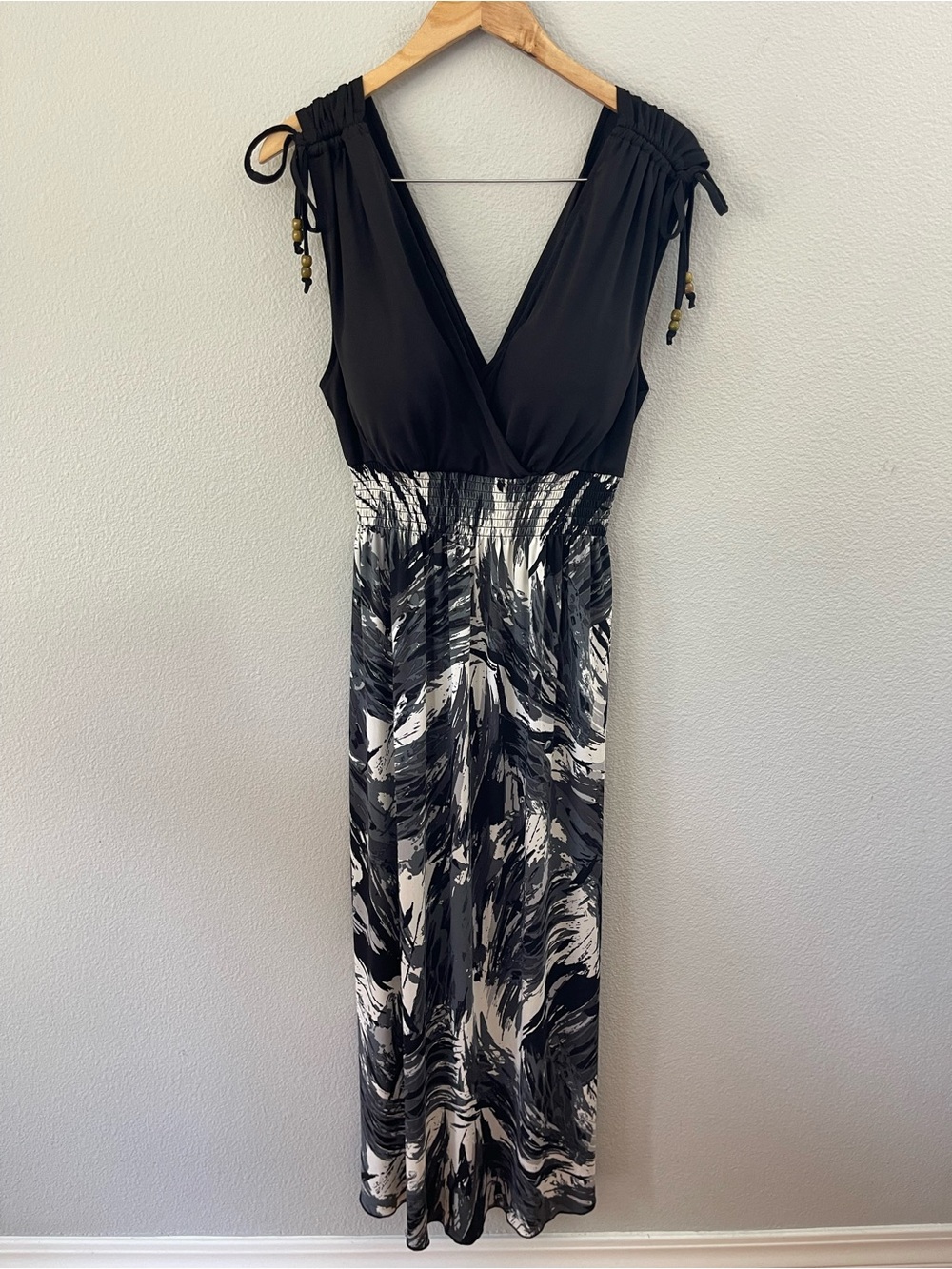 She’s Cool Y2K Abstract Print Maxi Dress Size 1X NWT